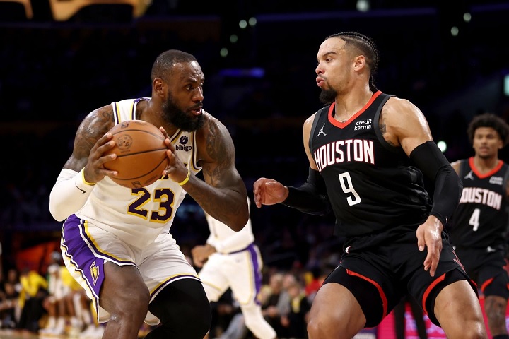 houston rockets vs lakers match player stats