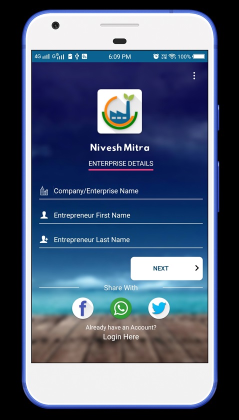 nivesh mitra login