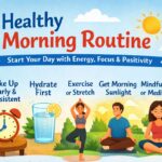 Healthy morning routine