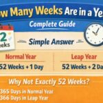 How Many Weeks Are in a Year