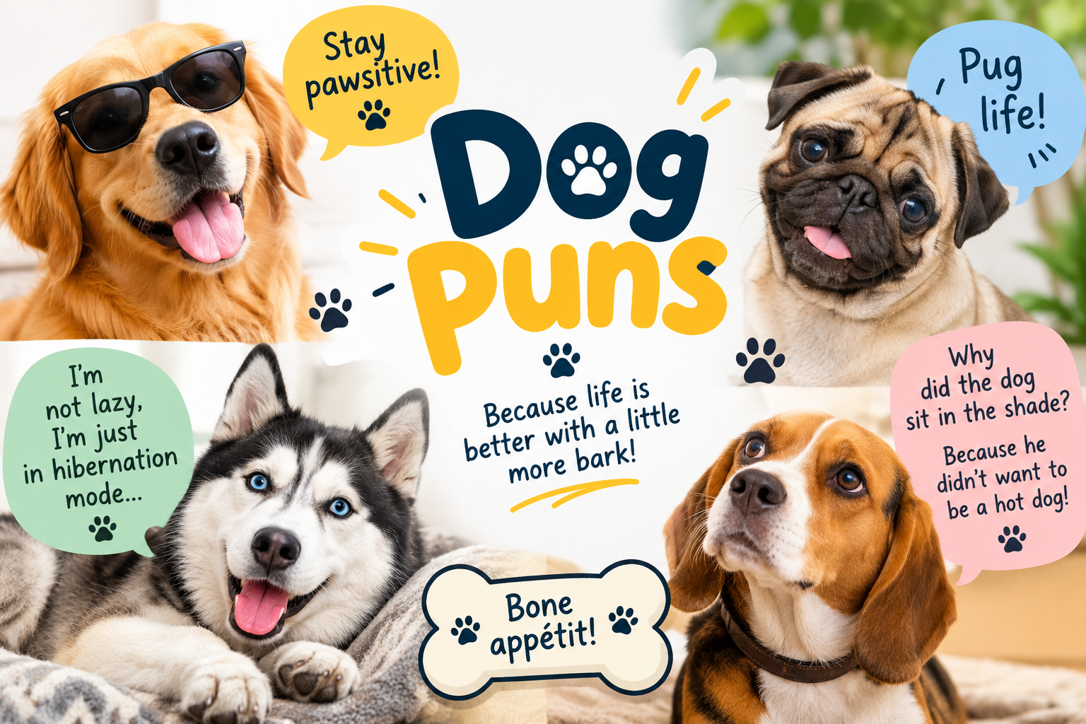 dog puns