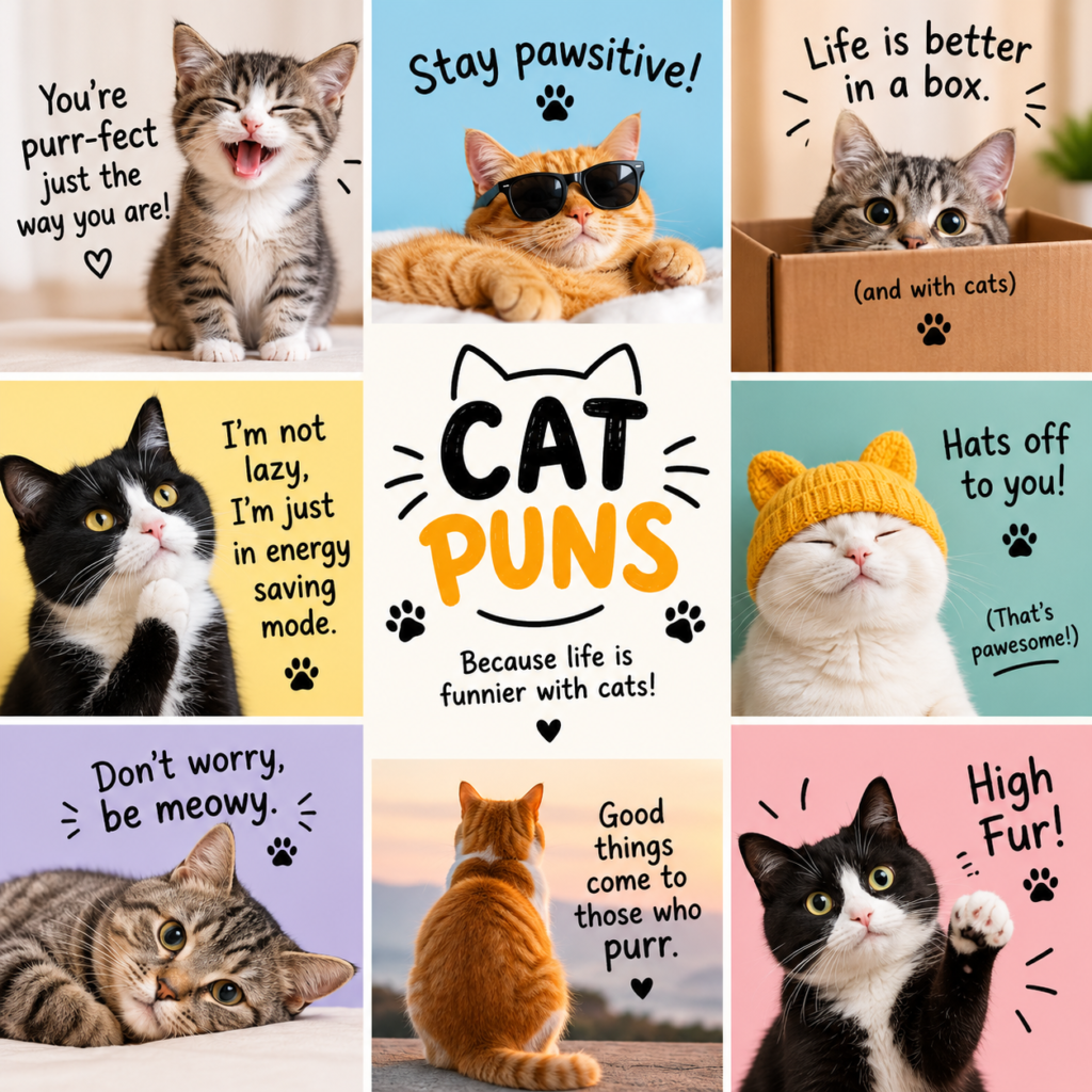 cat puns