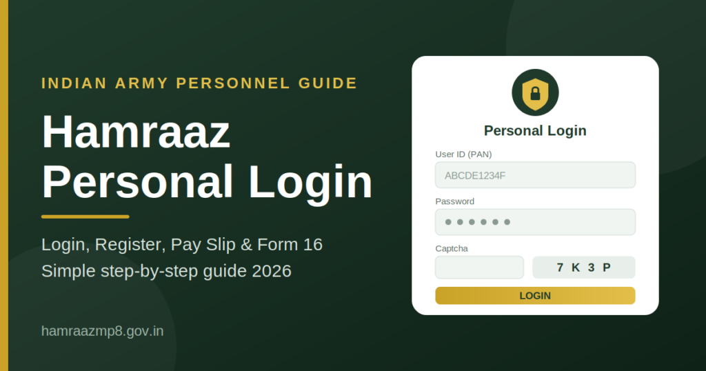 hamraaz personal login